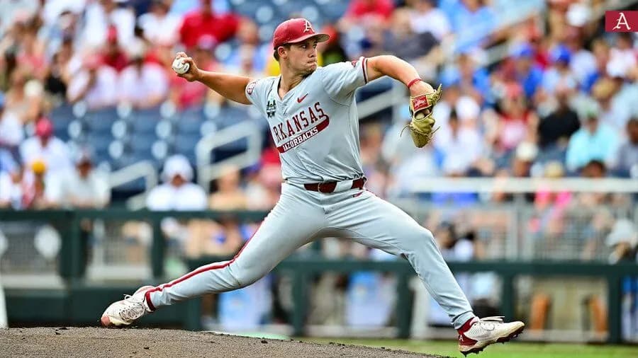 Arkansas RHP Gage Wood