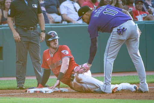 Kyle Manzardo’s second career 2-homer game powers Guardians to a win over Rockies