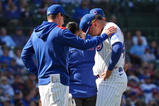 Cubs closer Daniel Palencia strains right shoulder, goes on injured list