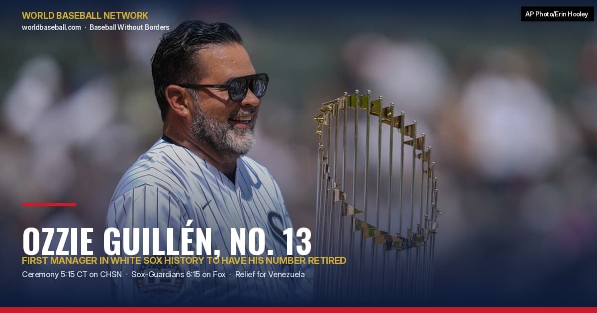 Ozzie Guillén’s Number Retirement: How to Watch, and the AJ Pierzynski Line That Steals It