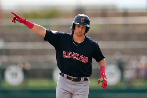 Chase DeLauter could make debut in postseason, included on Guardians’ Wild Card Series roster