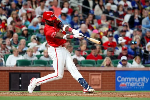 Jordan Walker has 4 hits in the Cardinals’ 7-2 win over the Dodgers