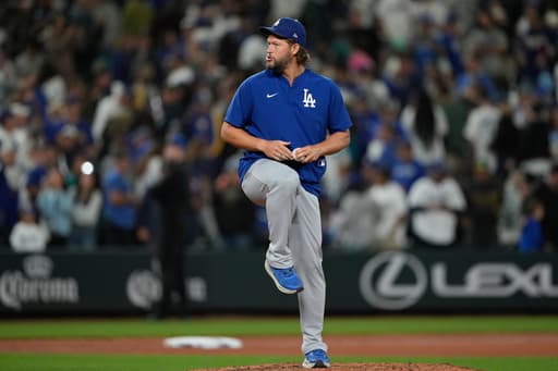 Dodgers’ Kershaw impresses in regular-season finale, but will not be on the wild card series roster