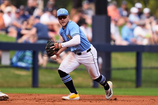 Rays shortstop Taylor Walls to start season on injured list because of oblique problem