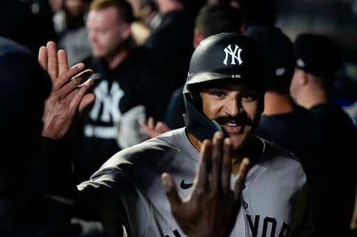 Trent Grisham’s 2 homers power Yankees to 10-5 win over Twins