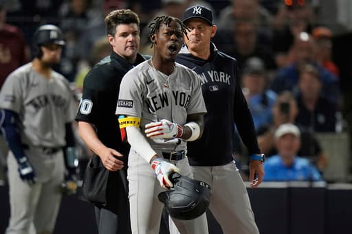 Chisholm ejected for arguing called 3rd strike during Yankees’ 6-3 win over Rays