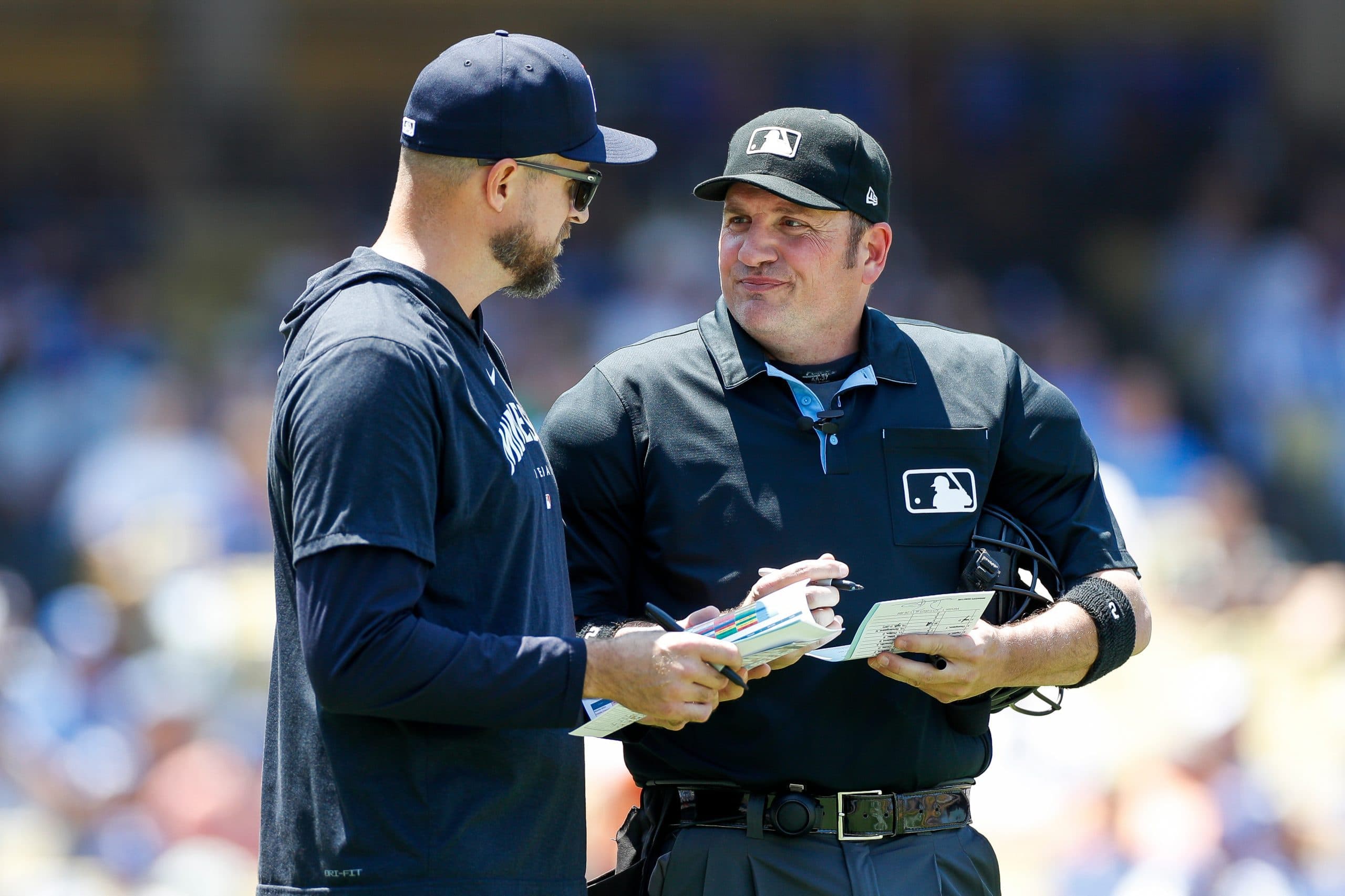 Bellino, Carlson, Hoye and Tichenor Named Division Series Umpire Crew Chiefs
