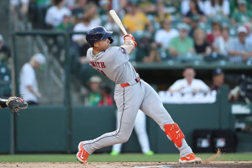Cam Smith hits 2 of Astros’ 5 homers in 13-3 win over Athletics