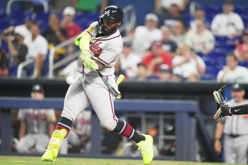 Michael Harris II and Mike Yastrzemski homer, Strider fans 9 as Braves beat Marlins 9-3