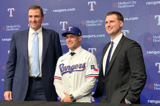 Skip Schumaker takes over as Texas Rangers manager after getting year to learn entire organization