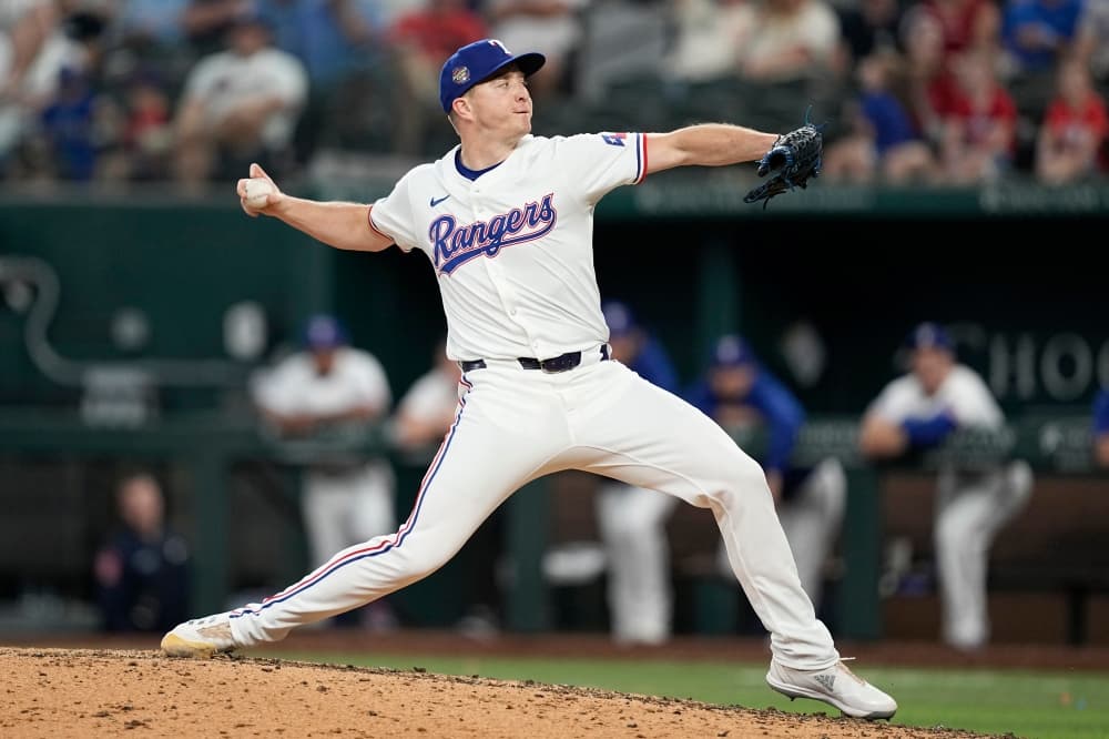 Rangers put reliever Josh Sborz on IL for the 2nd time this year with right rotator cuff strain