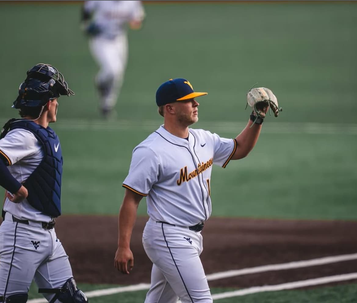 Ian Korn Throws Six Innings of One-Run Baseball in West Virginia’s First College World Series Win