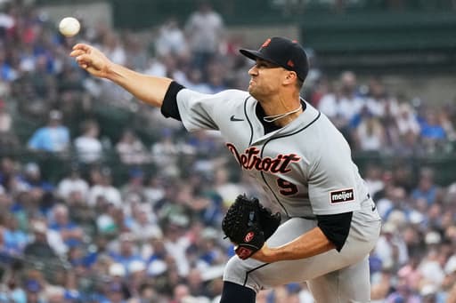 Tigers place right-hander Jack Flaherty on the 15-day IL with right flexor inflammation