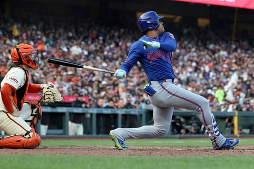 Mauricio and Soto lead Mets past Giants 5-3 for 7th straight win