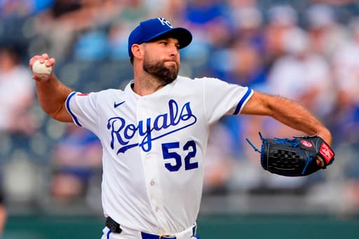 Michael Wacha throws just 79 pitches in 7 innings and the surging Royals beat the Guardians 6-2