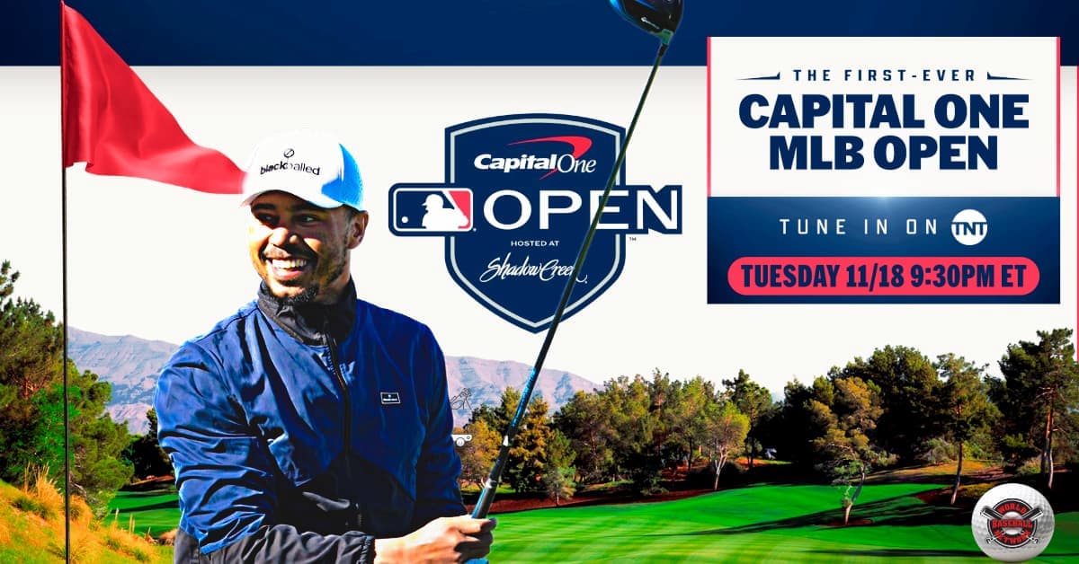 Mookie Betts smiles after a tee shot at Spyglass Hill during the 2022 Pebble Beach Pro-Am.