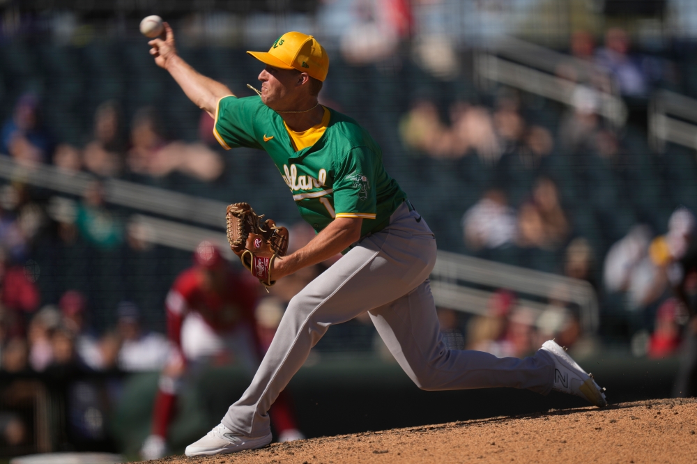 Oakland Athletics reliever Trevor Gott to miss 2024 season after Tommy ...