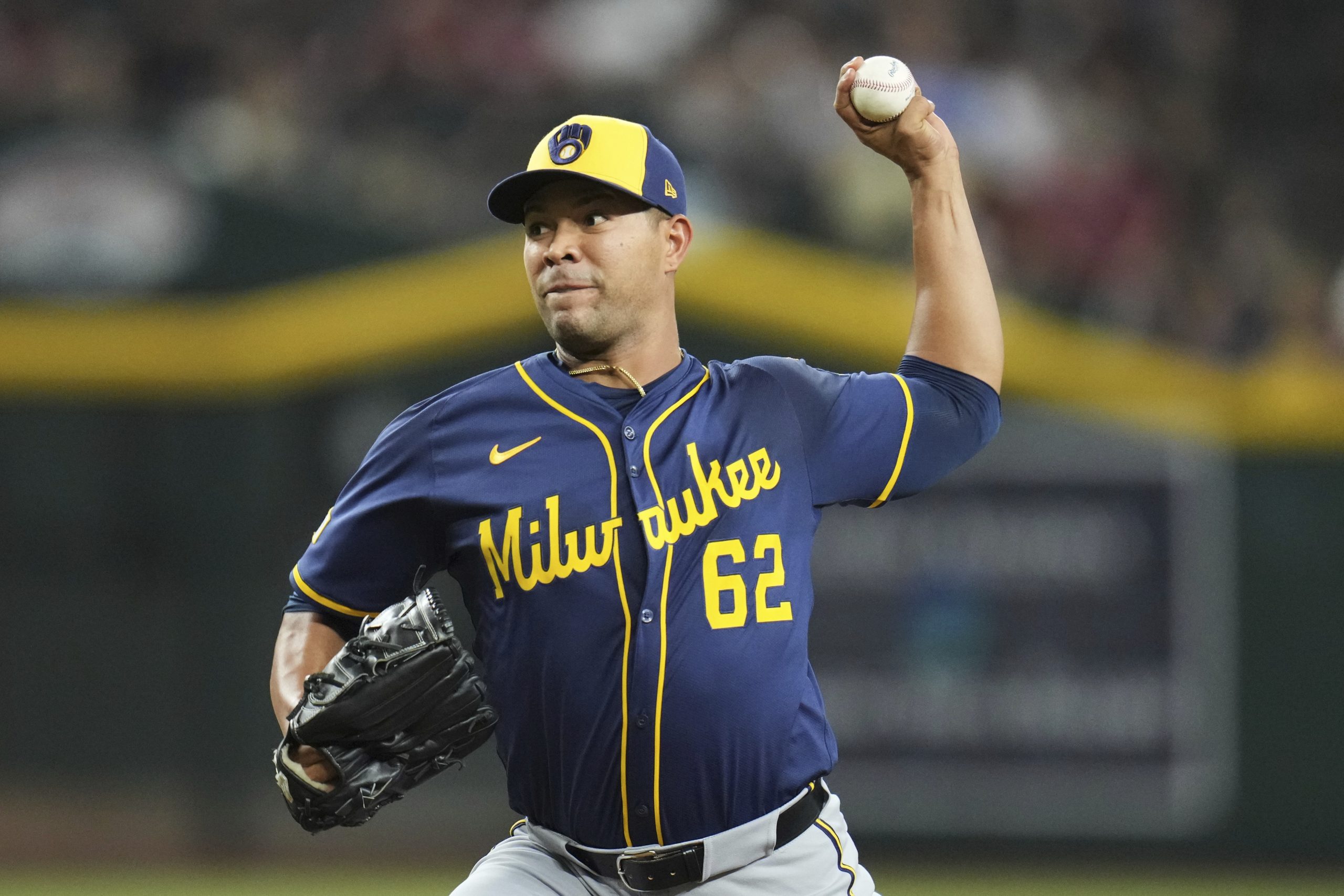 Quintana makes his Milwaukee Brewers debut, April 2025