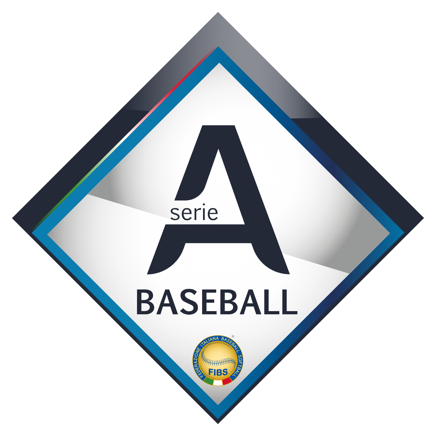 Official logo of the Federazione Italiana Baseball Softball (FIBS), governing body for baseball and softball in Italy