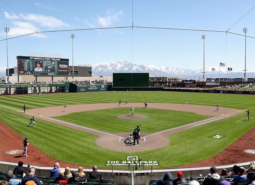 Ballpark Review The Ballpark at America First Square Inaugural Season for Salt Lake Bees Triple-A Affiliate Los Angeles Angels