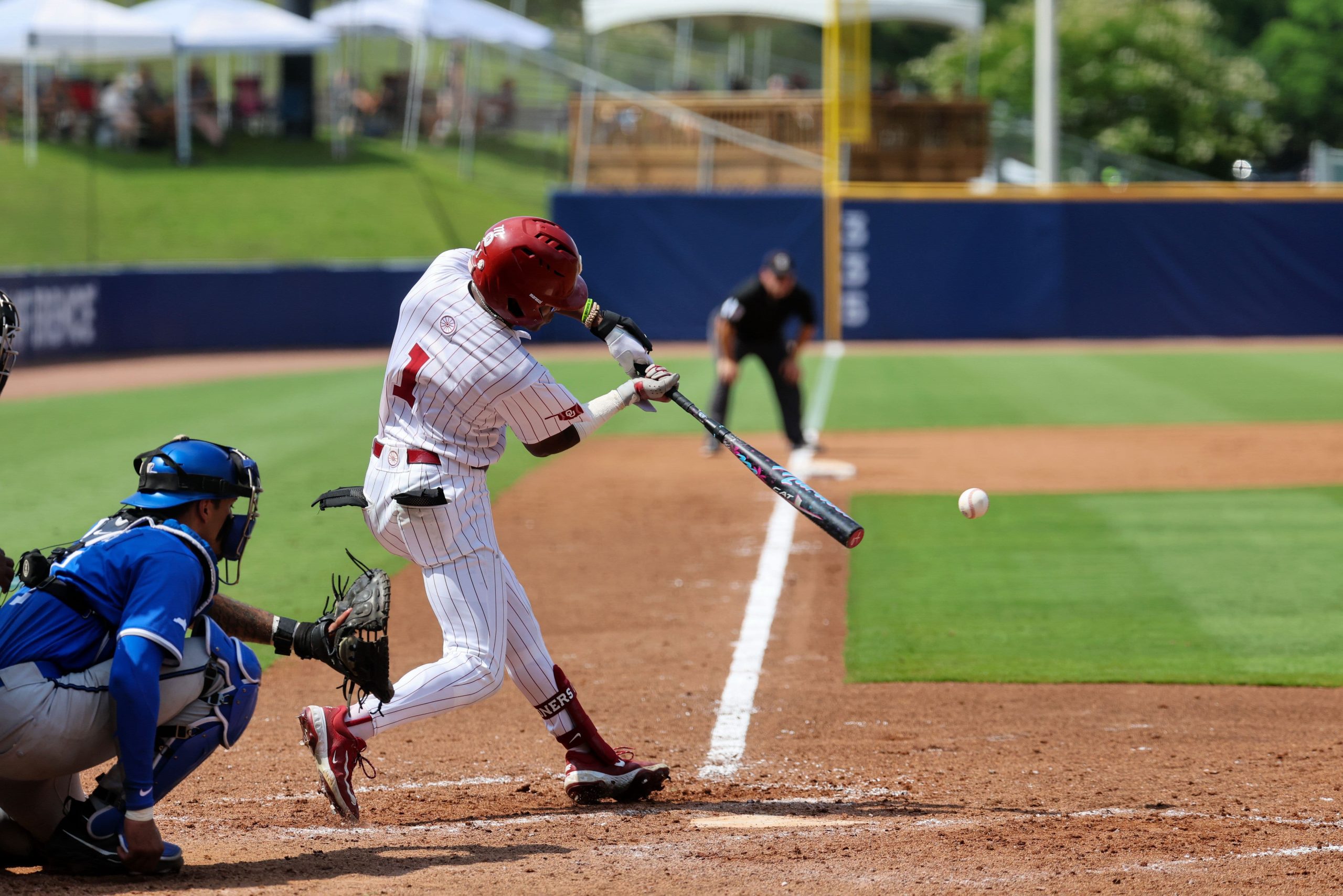 Switch-hitter Jason Walk homered in Oklahoma's win over Kentucky in the SEC Tournament