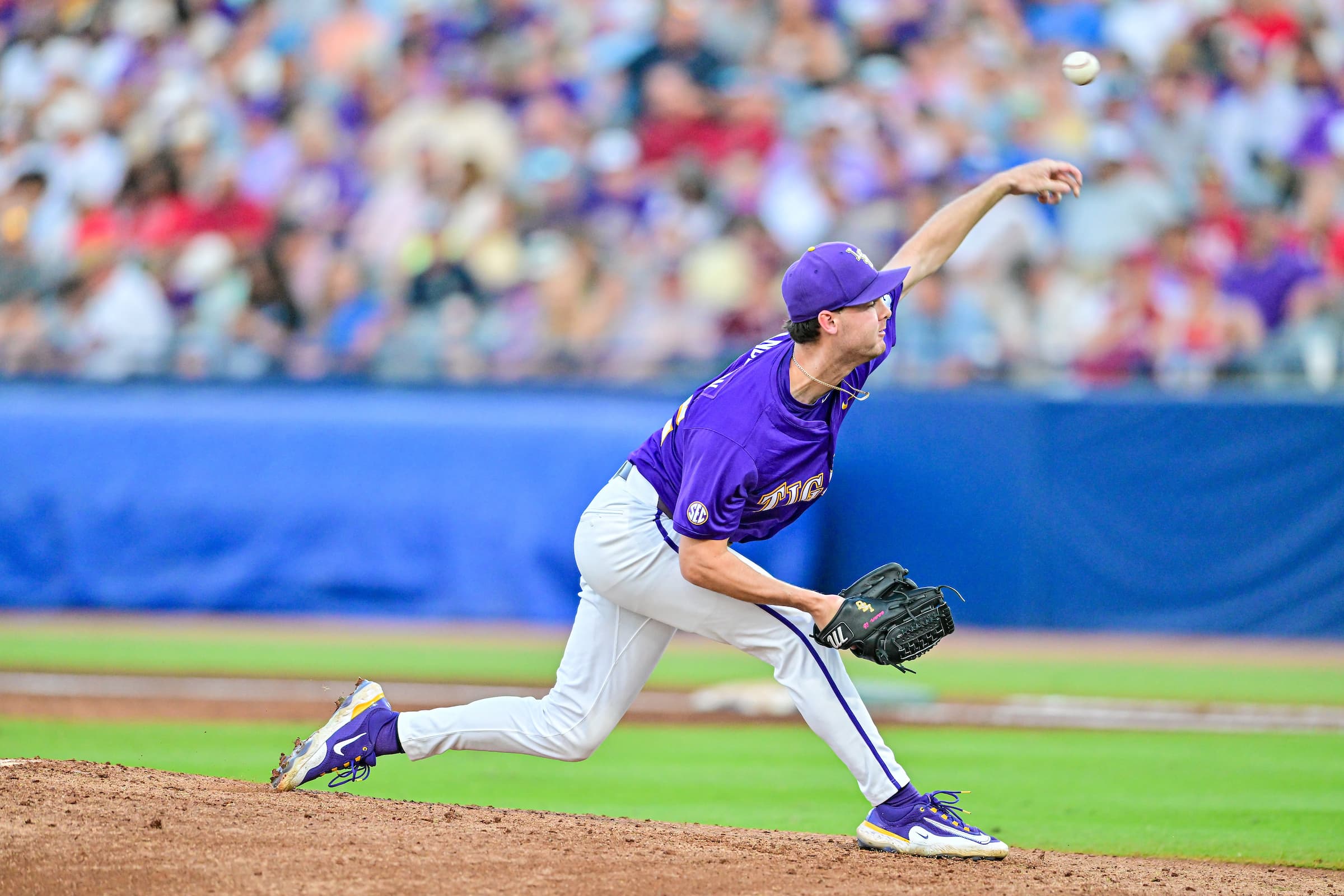 Kade Anderson with 12 Strikeouts for LSU in 4-3 win over Texas A&M