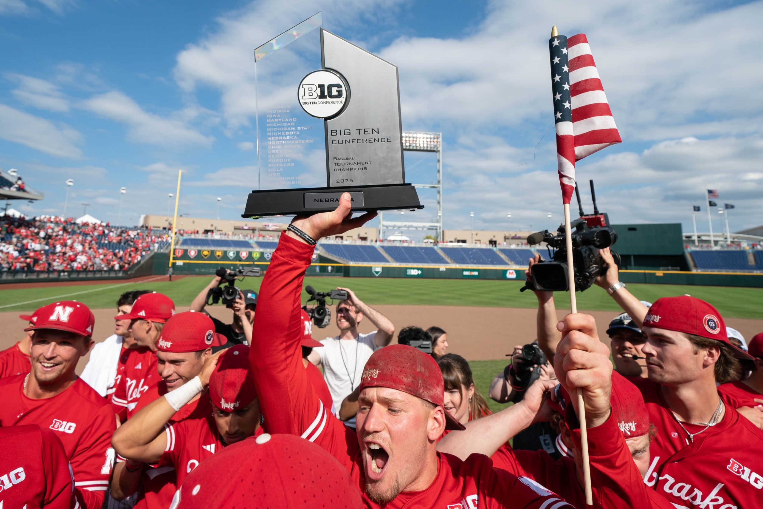 Nebraska Wins 2025 Big Ten Baseball Championship With 5-0 Shutout of UCLA To Secure Back-to-Back Titles