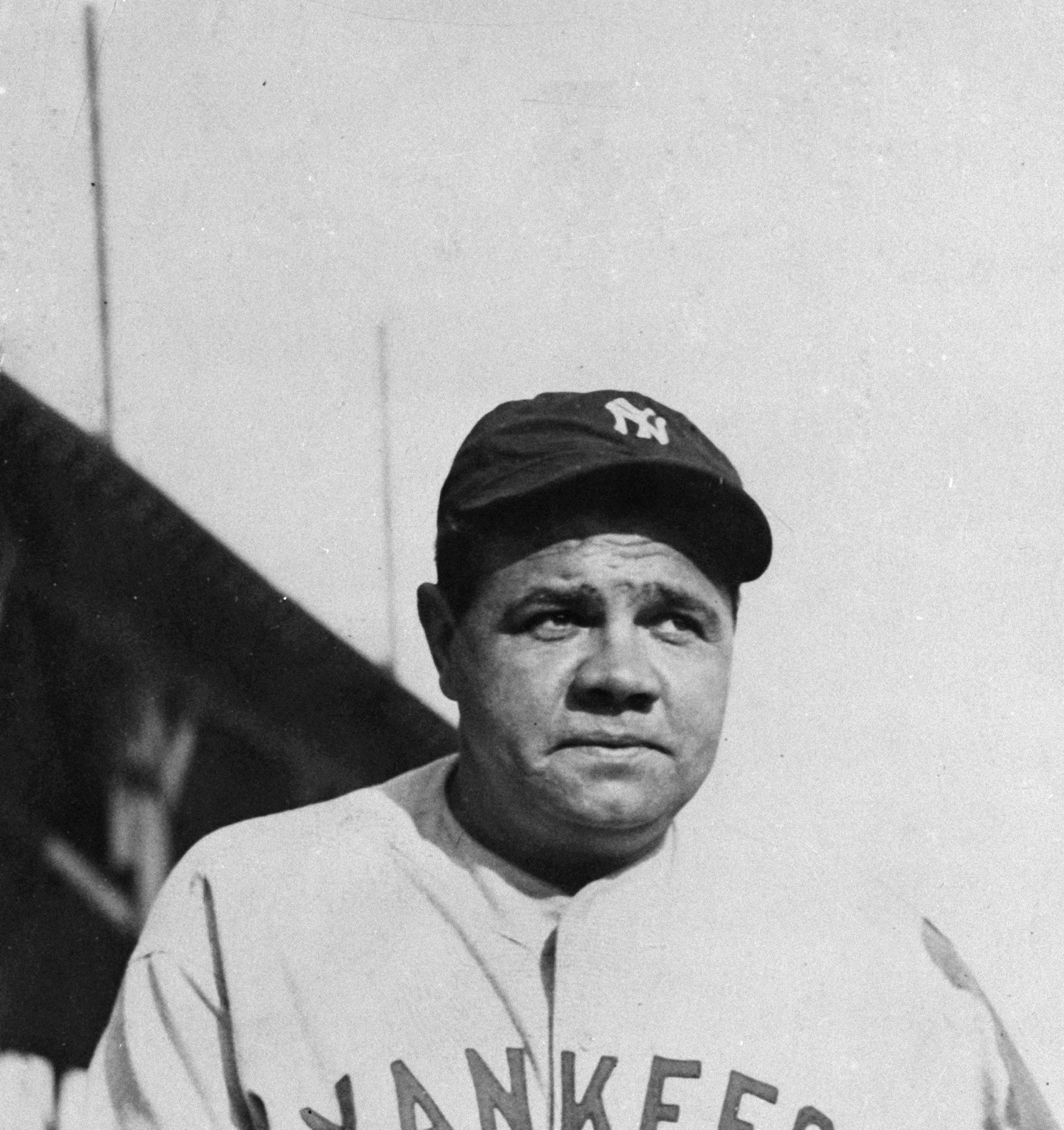 Babe Ruth is seen in an undated photo. (AP Photo)
