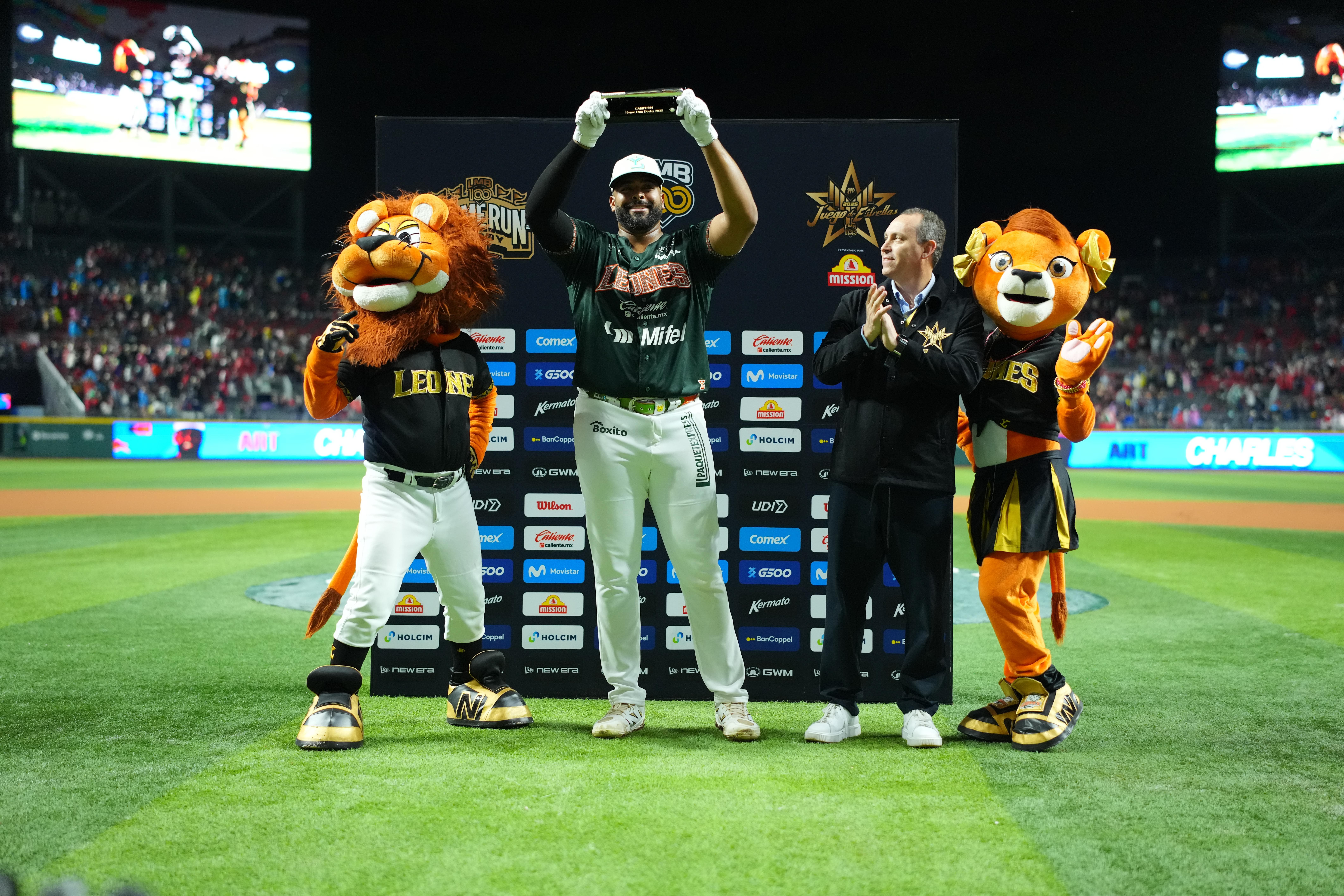 Leones de Yucatan Slugger Art Charles Crowned Home Run King at 2025 LMB All Star Weekend in Mexico City