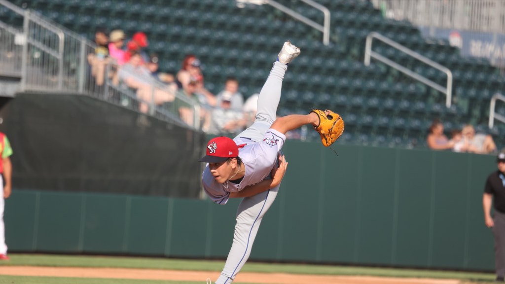 Jonah Tong (6-3) allowed just two hits over a career-high seven and two thirds innings, with one walk and 11 strikeouts, as the Binghamton Rumble Ponies (44-22) shutout the Harrisburg Senators 5-0 on Saturday night at FNB Field.