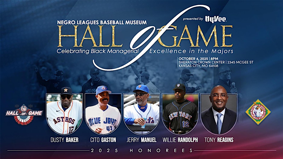 How To Attend The Negro Leagues Baseball Museum Ceremony in October