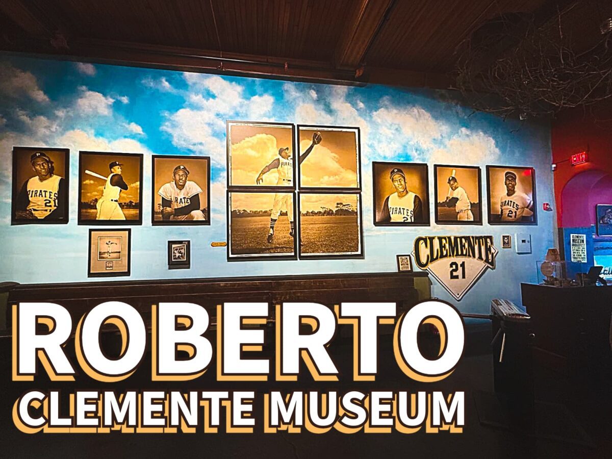 A view from the Roberto Clemente Museum in Pittsburgh