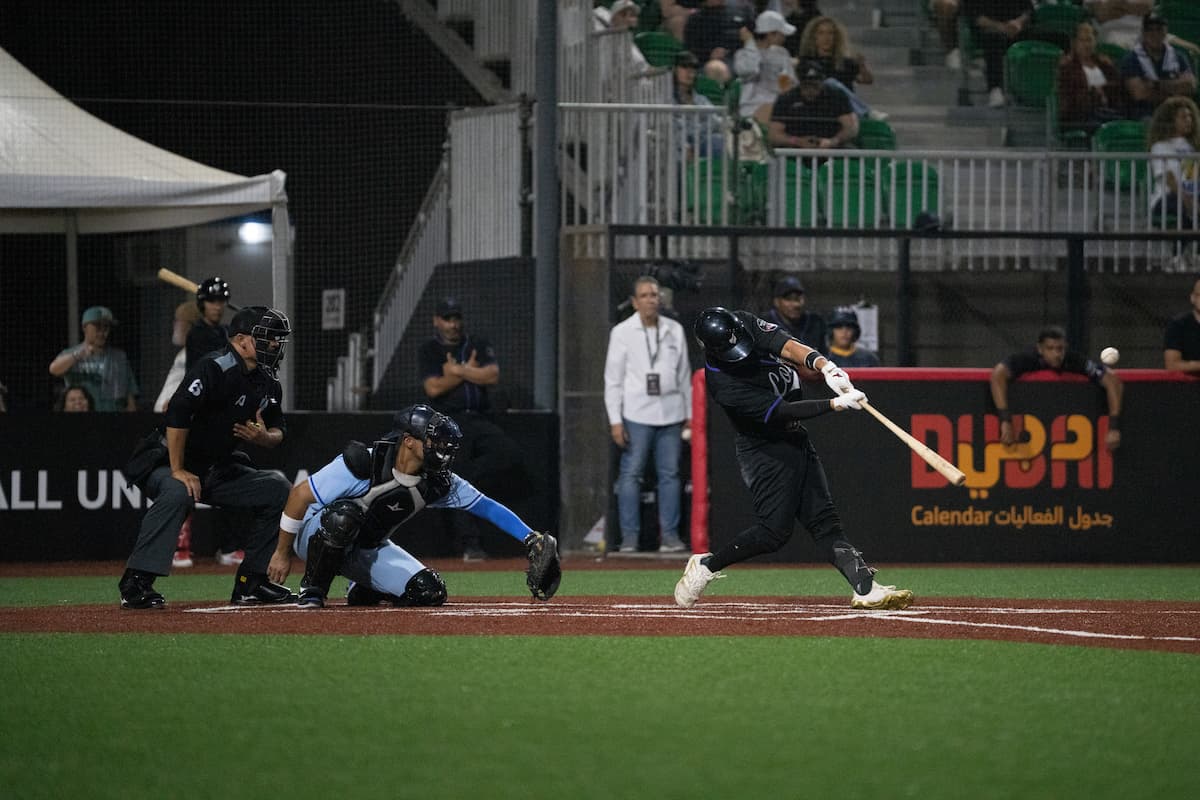 Mumbai Cobras Use Five-Run First Inning To Top Karachi In Dubai As Baseball United Series Evens - World Baseball Network Mumbai Cobras Use Five-Run First Inning To Top Karachi In Dubai As Baseball United Series Evens