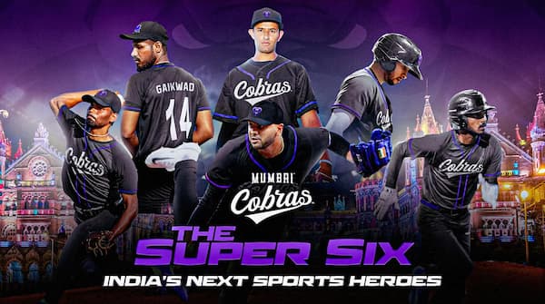 Mumbai Cobras’ “Super Six” — Saurabh Gaikwad, Karan Patel, Akshay More, Tushar Lalwani, Raul Shah, and Aaron Singh — will lead India’s first professional baseball franchise as Baseball United begins its inaugural season on November 14 in Dubai.