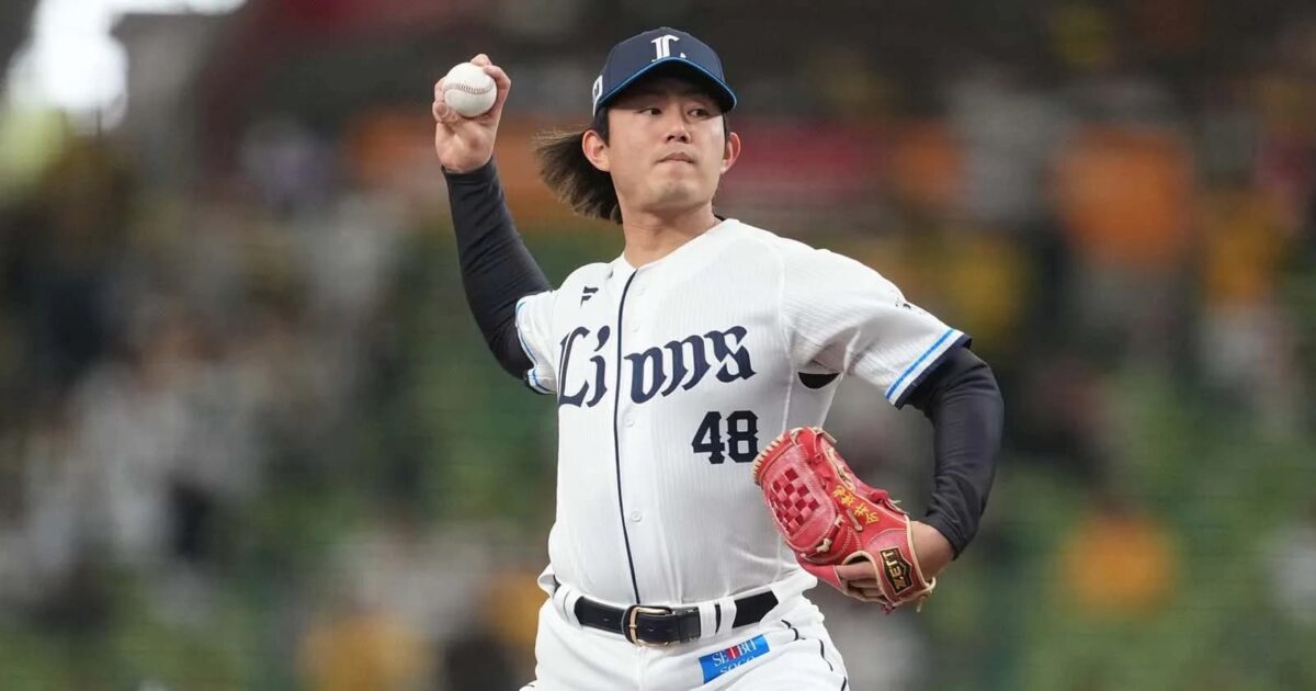 Photo: Saitama Seibu Lions Tatsuya Imai | Source: PacificLeague.com https://pacificleague.com/en/player/517011