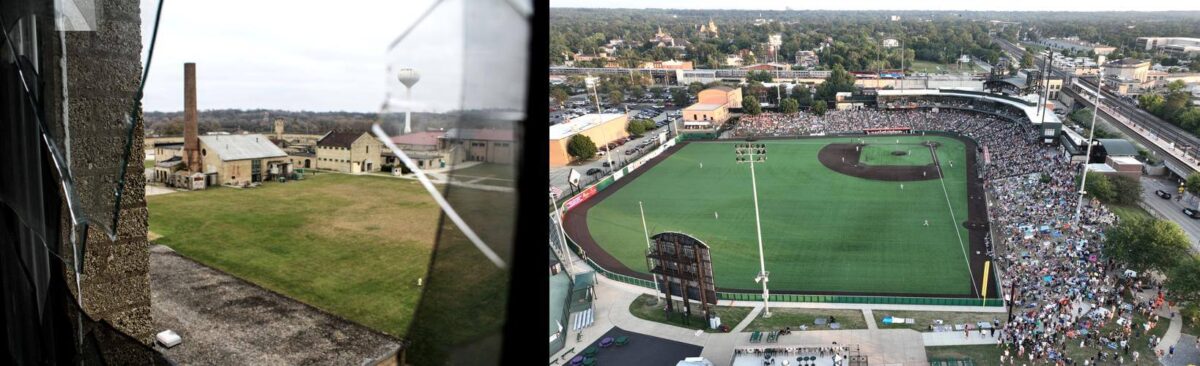 The Joliet Slammers’ home ballpark in downtown Joliet. (Joliet Slammers)