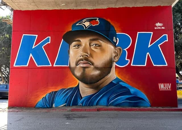 alejandro-kirk-honoured-with-mural-in-tijuana-and commits to team mexico 2026 wbc