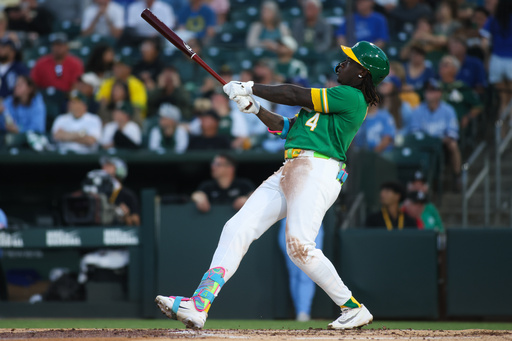Butler homers, Kurtz extends walk streak to 18 games; Athletics beat Royals 5-2